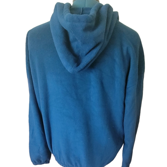 Fleece Pull over Hoodie Size L - Picture 3 of 6